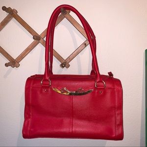 ♥️ Vintage Lilly Pulitzer Red Handbag